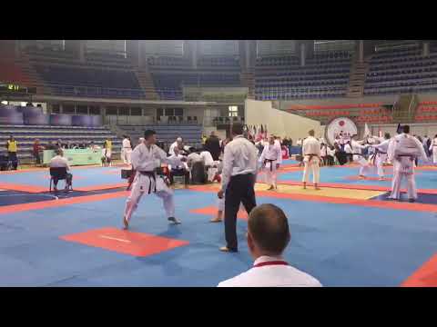 Senior Men Individual Kumite, 23rd JKA European Championships 2018, Nis, Serbia