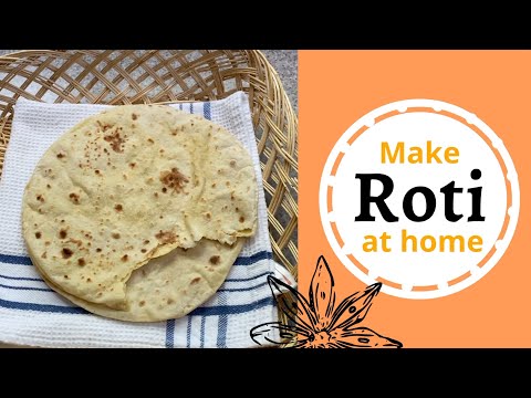 AUTHENTIC ROTI, CHAPATI RECIPE | Pakistani Indian Flatbread