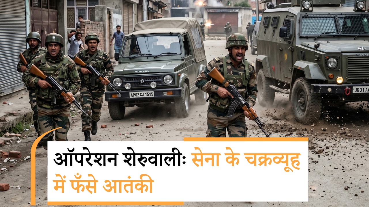 Operation Sheruwali : चारों तरफ से घिर गये Terrorists, किसी का भी जिंदा बच कर निकल पाना मुश्किल Operation Sheruwali : चारों तरफ से घिर गये Terrorists, किसी का भी जिंदा बच कर निकल पाना मुश्किल