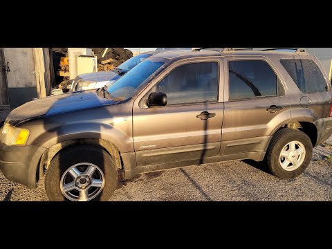 2002 Ford Escape starter replacement