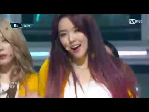 Dal★Sharbet「君みたいに」（2016年1月14日放送「M COUNTDOWN」）