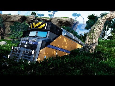 I Built a Railway System Literally Through a Mountain and Into Hell - Satisfactory