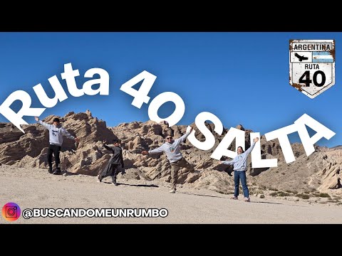 RUTA 40  🏜🚗 desde SALTA a JUJUY, llegando hasta 🌈PURMAMARCA- Norte Parte 2