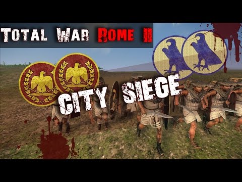 The Siege of Alexandria | 2 v 2 City Assault | Total War Rome II Online Battle