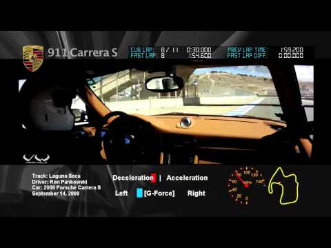 Ron P | '08 Porsche Carrera S | Session 1340a | Laguna Seca