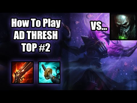 AD Thresh Main - Thresh Top Vs Urgot - League of Legends Off-Meta Tutorial Commentary