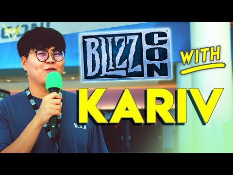 Blizzcon 2018 with Kariv