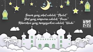Download lagu Video ucapan selamat menunaikan ibadah puasa 1442H 2021 M (MVR009) mp3