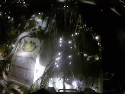 Cannibal On-Ride Front Seat (Night POV) Lagoon Park