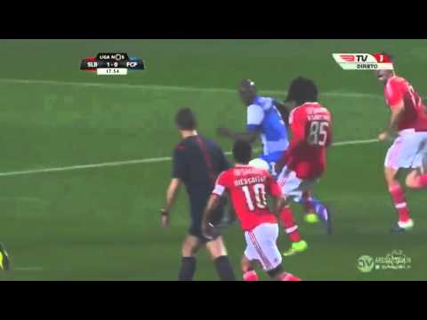 Kostas Mitroglou Goal | Benfica 1-0 Porto