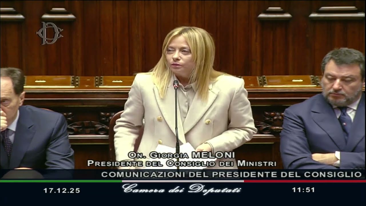 GIORGIA MELONI ALLE OPPOSIZIONI: “ALLORA ANCHE ABU MAZEN È COMPLICE DI QUANTO ACCADE A GAZA?”