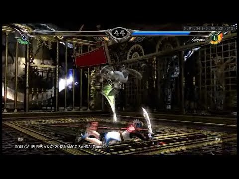 Soul Calibur V - Saiyana (Leixia) "6 Colors" VS Yoshimitsu 11/26/2012