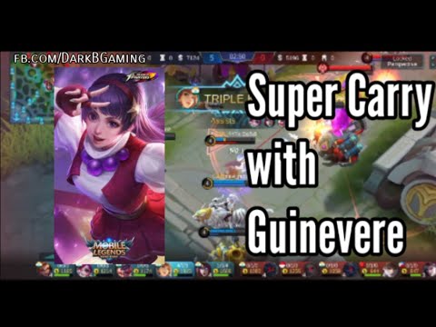 Super Carry with Guinevere | Athena Asamiya | Mobile Legends