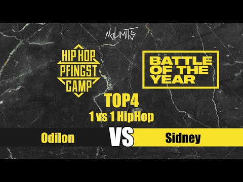 Odilon Sow vs Sidney | 1vs1 HIP HOP TOP4 | BOTY CE x HIPHOP PFINGSTCAMP 2023