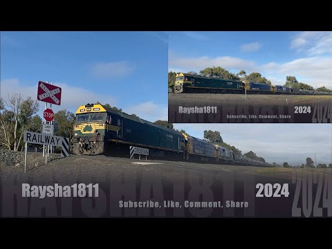 7732V - G520-G527-8124 28 (Grain) Inverleigh - Australian Trains by Raysha1811