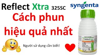 Reflect Xtra 325SC nhà nông quan tâm để sử dụng hiệu quả cao | Syngenta | thuốc trừ bệnh