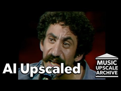 Jim Croce - New York's Not My Home LIVE! 1080p AI Upscale Example