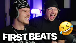 REACTING To Our FIRST BEATS!