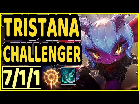 SHRIMP (TRISTANA) vs AATROX - 7/1/1 KDA TOP CHALLENGER GAMEPLAY - BR