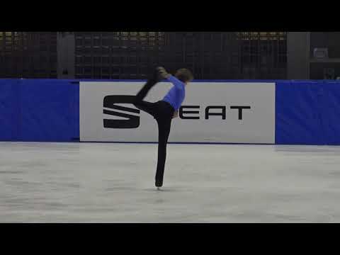 1. Christmas Cup 2018: Daniel Mrazek (CZE) - Senior Men Free Skating