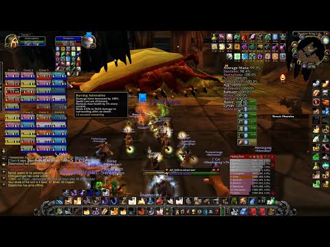 WoW classic HC first time Vaelastrasz the Corrupt and saving the tank