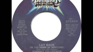 Johnny Tillotson &quot;Lay Back (In The Arms Of Someone)&quot;
