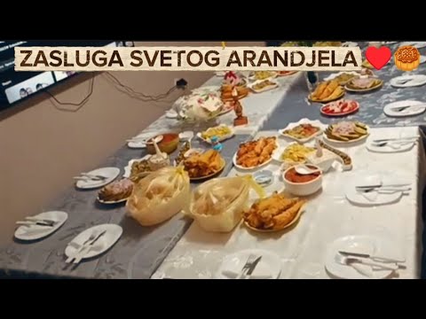 SLAVIMO ZASLUGU SVETOG ARANDJELA♥️🥮🍻🥂