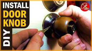 How to Remove and Replace a Door Knob without Visible Screws | Door Knob Installation Philippines