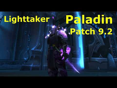 Paladin changes for patch 9.2 Holy, Ret (WoW Lighttaker)