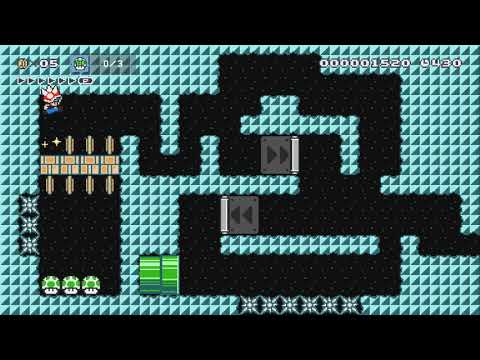 マリオdeパズル3   Puzzle3 by セネルク - Super Mario Maker 2 - No Commentary 1bw