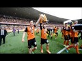 Wolves Celebrate Lifting The League One Trophy