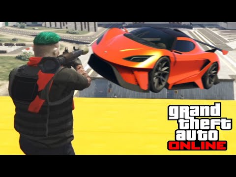 GTA 5 Challenge | Ein richtiger GTA 5 Profi kappa [ RPG vs Auto ]