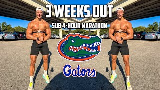 FIXING my RUNNING FORM at the University of Florida | Marathon Prep 3 Weeks Out