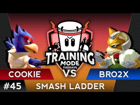 TMT 45 - Cookie (Falco) VS Bro2x (Fox) - SSBM Smash Ladder - Melee