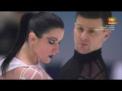 Guignard & Fabbri (ITA). FP. Cto. de Europa 2020, Graz