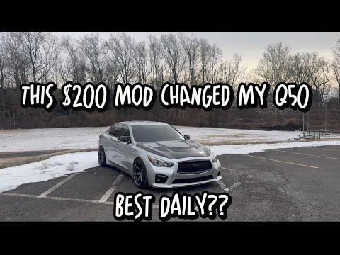 I Turned My Stock Q50 Into This… (Full Mod List)