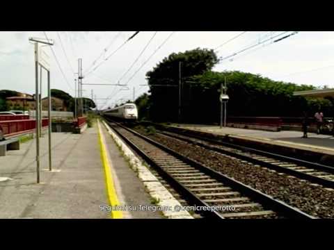 E414 DI NUOVO IN TIRRENICA! FB 8620 diretto a Milano Centrale in transito a Castagneto Carducci