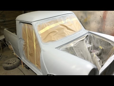Classic Mini Pickup Restoration Ep122 - Primer !!