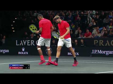 Laver Cup: Nick Kyrgios and Jack Sock best Rafael Nadal and Thomas Berdych