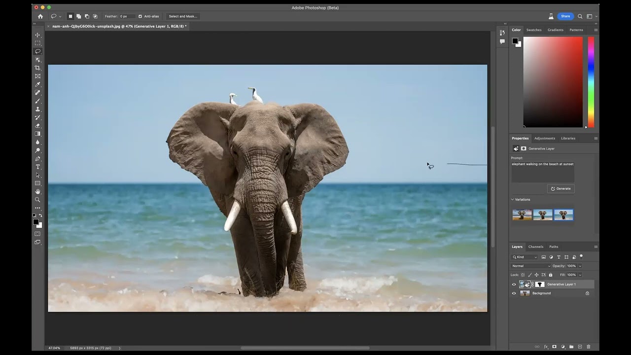 How to change your whole image using AI - Adobe Photoshop