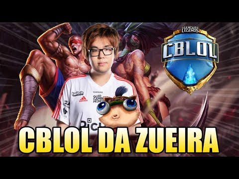 BUG DO LEE SIN INVISÍVEL E GOKU MITANDO DE AKALI - CBLOL DA ZUEIRA