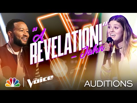 Julia Cooper's Originality Comes Through on Maggie Rogers' "Alaska" - The Voice Blind Auditions 2020