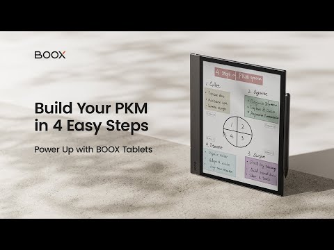 Build Your PKM System with BOOX: 4 Core Steps for Better Knowledge Management