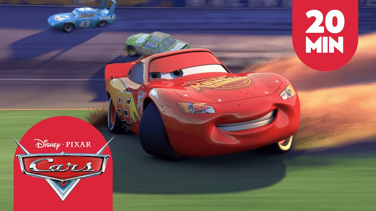 ¡Las Carreras Más Emocionantes del Rayo McQueen! | Cars