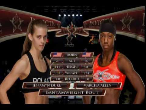 Jessamyn Duke vs Marciea Allen full fight