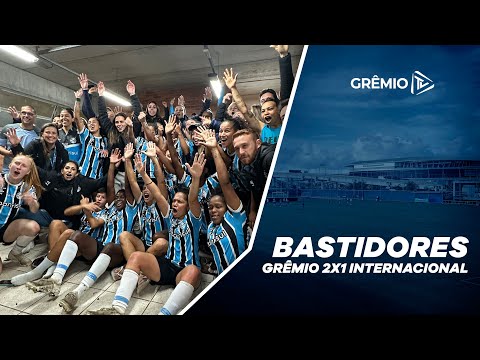 BASTIDORES | GRÊMIO 2x1 INTERNACIONAL (CAMPEONATO GAÚCHO FEMININO 2023)