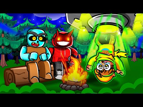 We Survived the ALIEN INVASION in 99 Nights in the Forest...