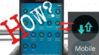 How to Add Mobile Data onto Samsung Device?