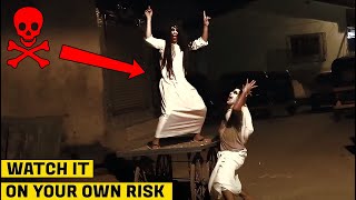GHOST PRANK   Dancing ghost caught on Camera  Part