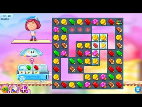 Ice Cream Paradise - Match 3 - Level 211 - Lösung Solution Walkthrough